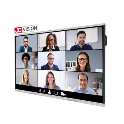 شاشة تفاعلية ذكية تعمل باللمس مقاس 75 بوصة بنظام تشغيل أندرويد OPS بدقة 4K، سبورة بيضاء تفاعلية