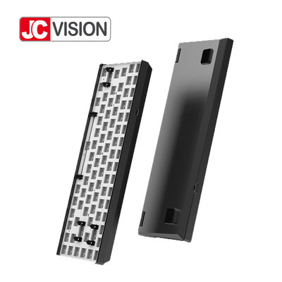 مجموعات لوحة مفاتيح ميكانيكية من JCVISION بـ 84 مفتاحًا، إطار معدني من الألومنيوم CNC مضاد للظلال