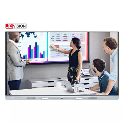 JCVISION اللوحة المسطحة التفاعلية 86 بوصة الشاشة التفاعلية الذكية للمؤتمر المدرسي