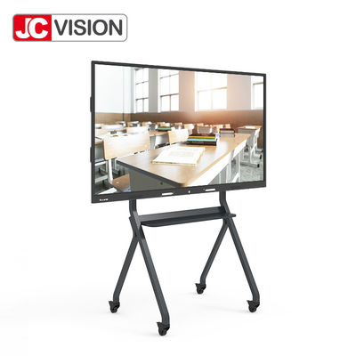 لوحة بيضاء تفاعلية تعمل باللمس بتقنية الأشعة تحت الحمراء بدقة 4K من JCVISION للتعليم في الفصول الدراسية، مشاركة الشاشة، العرض