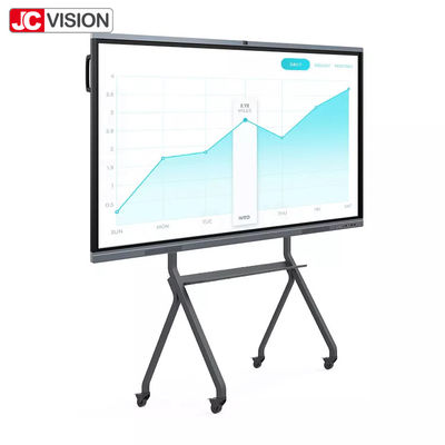 مؤتمر JCVISION اللوحة البيضاء التفاعلية LED شاشة لمسة عالية الدقة