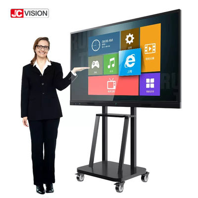 55 - 110 بوصة شاشة LCD لمسة شاشة OPS فتحة التعليمية الذكية التفاعلية لوحة بيضاء