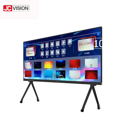 لوحة ذكية تفاعلية مقاس 105 بوصة من JCVISION تعمل باللمس بالأشعة تحت الحمراء للتدريس في الفصول الدراسية