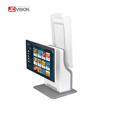 محطة نقاط بيع سطح مكتب مقاس 15.6 بوصة من JCVISION، كشك الخدمة الذاتية للدفع
