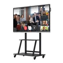 JCVISION الوضوح 350cd / m2 شاشة عرض شقة تفاعلية مع Ops Pc Plug Model