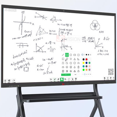 JCVISION الوضوح 350cd / m2 شاشة عرض شقة تفاعلية مع Ops Pc Plug Model