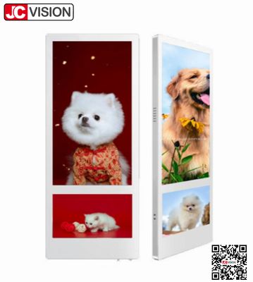 شاشة عرض LCD TFT مقاس 17 بوصة، لافتات رقمية عالية الدقة، شبكة واي فاي، مشغل وسائط متعددة للإعلانات، شاشة مصعد الركاب