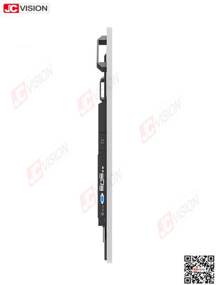 شاشة لمس JCVISION 1080P 4K مقاس 32 و 42 و 50 و 55 و 65 بوصة، شاشة عرض تعمل باللمس، كشك تفاعلي