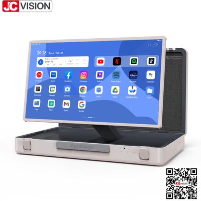 JCVISION 27 "شاشة حقيبة الشاشة اللمسية Android 12 نظام حقيبة شاشة ذكية