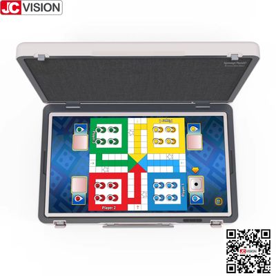 JCVISION 27 "شاشة حقيبة الشاشة اللمسية Android 12 نظام حقيبة شاشة ذكية