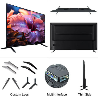التلفزيون الذكي 43 بوصة التلفزيون 4k 32 40 43 50 65 بوصة LED التلفزيون مع اندرويد واي فاي 45 بوصة جوجل التلفزيون الذكي