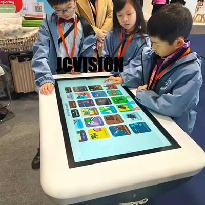 JCVision Master Series شاشة متعددة اللمسات AC Power 32 بوصة طاولة اللمس للأطفال