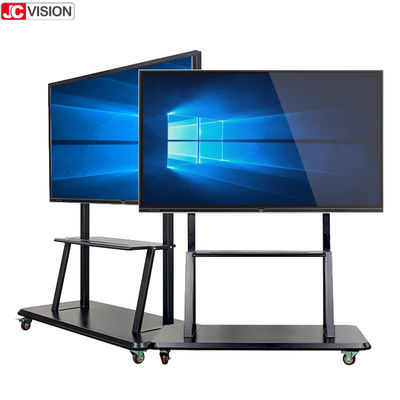 4K التفاعلية لوحة مسطحة عرض 65 بوصة لوحات تفاعلية لمؤتمر الأعمال