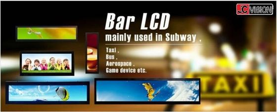 شاشة عرض رف فائقة الاتساع 800 شمعة شاشة LCD ممتدة ضمان لمدة سنة واحدة
