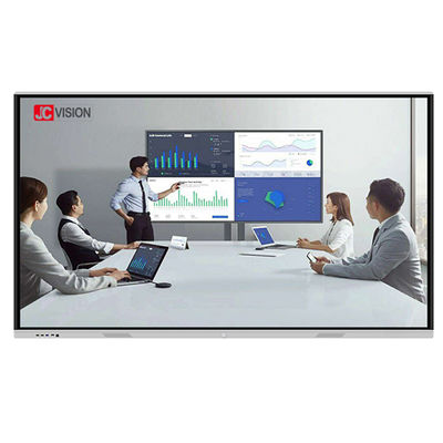 لوحة بيضاء تفاعلية JCVISION 6.5ms للتعليم عن بعد، لوحات ذكية مقاس 65 بوصة