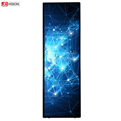 شاشات عرض كشك LCD عمودية مقاس 75 بوصة، كشك رقمي بشاشة لمس