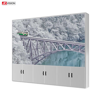 46 بوصة شاشة LCD فيديو الحائط عرض 3.5mm بيزل 500nit شاشة LCD الحائط