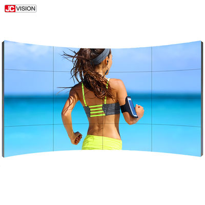 178 درجة شاشة LCD فيديو حائط 4K HD 3x3 فيديو حائط إشارة رقمية 46 "
