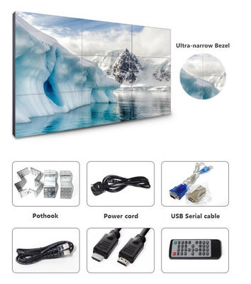 شاشة فيديو LCD الحائط الحائط الإشارات الرقمية الإعلانية شاشات التلفزيون