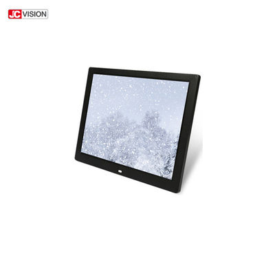 إطار صورة رقمي LCD 14 بوصة 1024x768 LED Table Stand عرض صورة رقمي