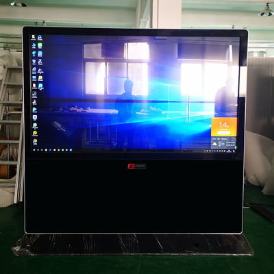 شاشة لمس LCD مقاس 86 بوصة بدقة 3840x2160 بتصميم أفقي، نظام تشغيل Android 4.2