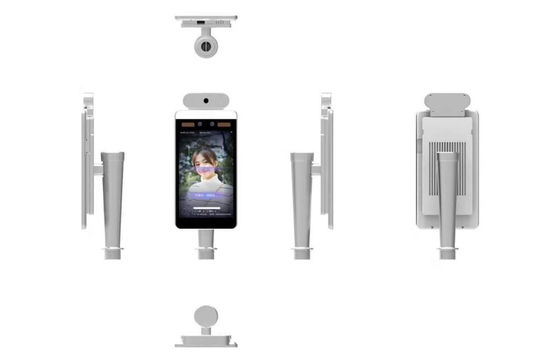 جهاز بيومتري للتعرف على الوجه IPS 8 بوصة يعمل بنظام Android بدقة 1280*800