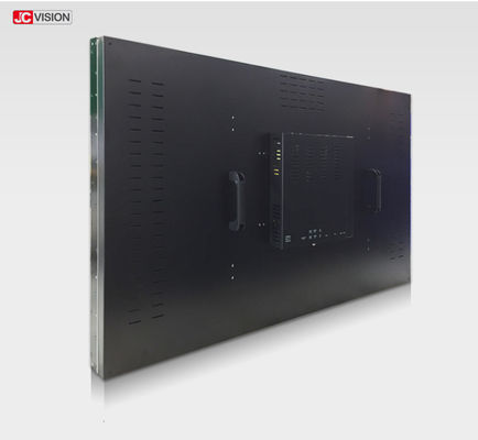 Jcvision 3.5mm بيزل LCD شاشة فيديو حائط 46 " 49 " 55 " 65 " 500cd / m2