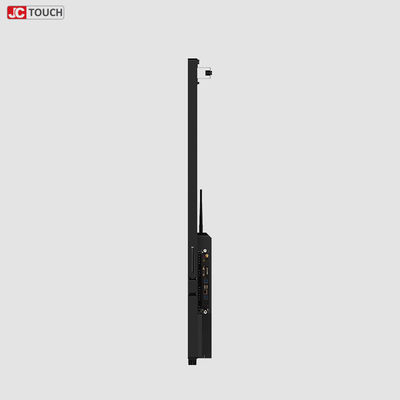 سبورة بيضاء تفاعلية LCD متعددة الأحجام من JCVISION، سعة 128 جيجابايت SSD، ذاكرة وصول عشوائي 4 جيجابايت DDR4، مع بكرات، معالج I5