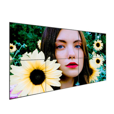Jcvision لوحة LCD 46 بوصة 4K AD Player جدار مُثبت على جدار الفيديو المعدني