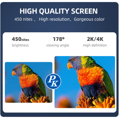 شاشة فيديو 4K LCD على الحائط