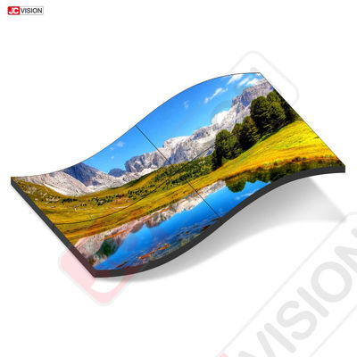 Jcvision LOFIT مرنة ثابتة P4 شاشة LED التثبيت الخارجي الإعلانات الكبيرة عرض الفيديو جدار رقيق جدا