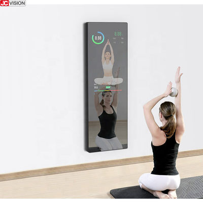 شاشة LCD 43 بوصة DIY Smart Mirror Smart Home Gym لممارسة اليوغا اللياقة البدنية