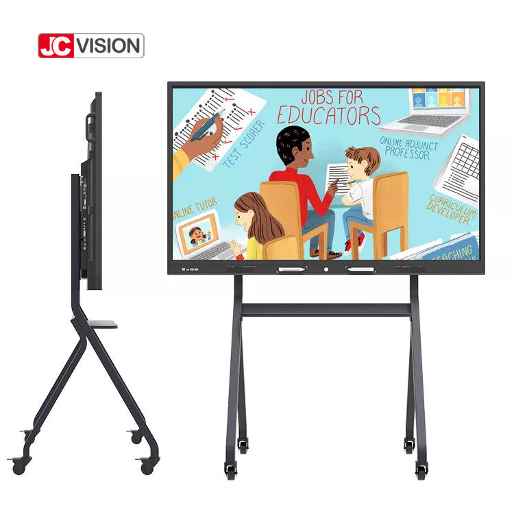 55 - 110 بوصة شاشة LCD Smart Board اللوحة البيضاء التفاعلية دعم 20 نقطة لمسة