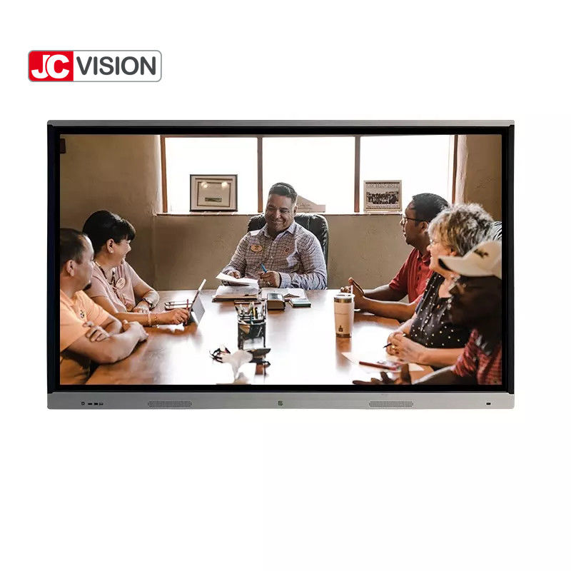 JCVISION فئة التدريس اللوحة البيضاء التفاعلية 55 - 98 بوصة IR متعددة اللمسات أندرويد 11.0