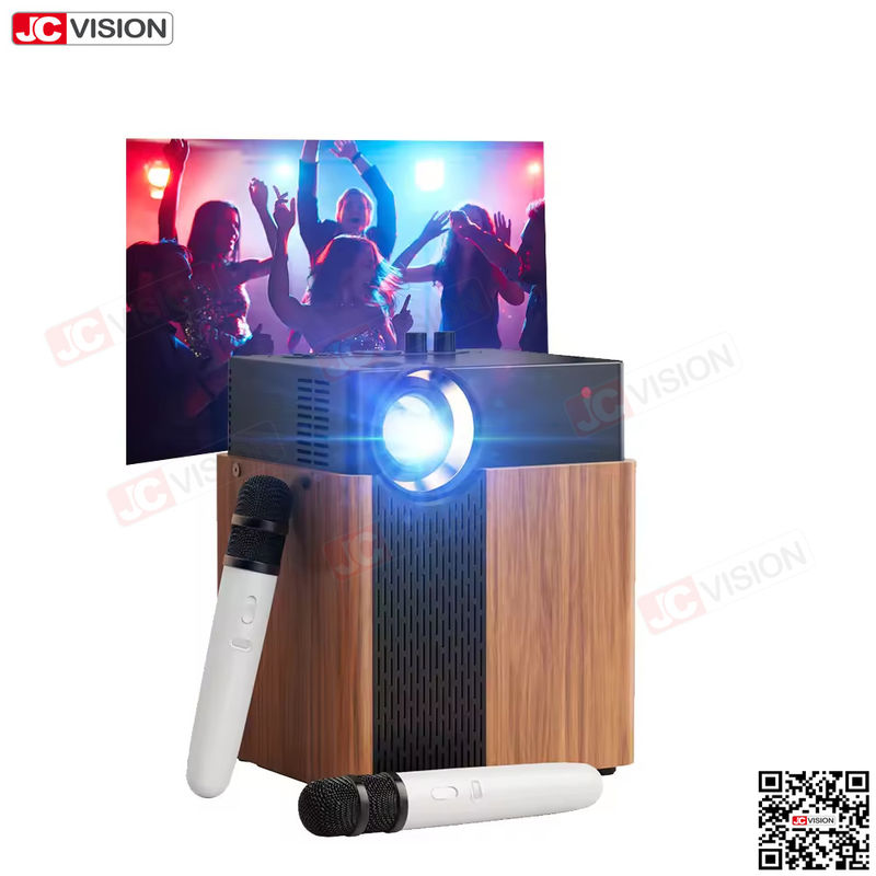 Jcvision Smart DLP Projector خارج المنزل الحفلة غرفة الكاريوكي LED 1080P Projector