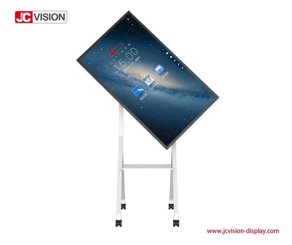 أندرويد 13.0 شاشة شاشة متفاعلية مسطحة مع 4GB من ذاكرة الوصول العشوائي نوع لوحة LED و WiFi 802.11b / g / n / AC