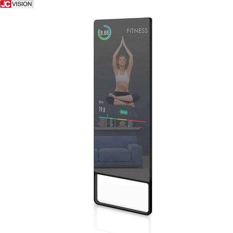 شاشة LCD 43 بوصة DIY Smart Mirror Smart Home Gym لممارسة اليوغا اللياقة البدنية