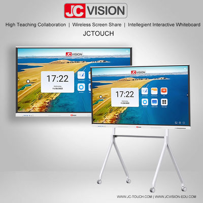 شاشات لافتات رقمية داخلية من JCvision بسعة محرك أقراص ثابتة 8 جيجابايت/16 جيجابايت ودعم الأوامر الصوتية