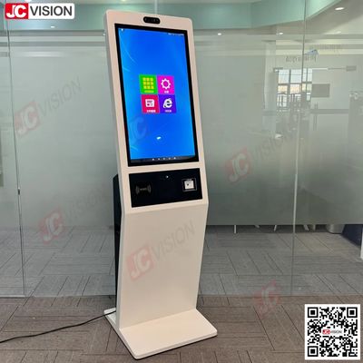 JCVISION 32 بوصة تسجيل الدفع الذاتي الخدمة الذاتية معلومات الاستفسار كيوسكا محطة