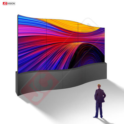 Jcvision LOFIT مرنة ثابتة P4 شاشة LED التثبيت الخارجي الإعلانات الكبيرة عرض الفيديو جدار رقيق جدا